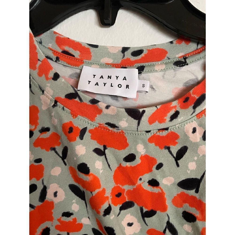 Rare Tanya Taylor Luella Floral Cutout Dress in POPPY FIELD Size S NWOT - Picture 8 of 9